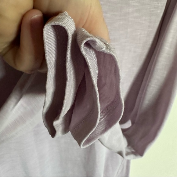 Calia by Carrie Underwood Draped Back Long Sleeve Top - Picture 4 of 6